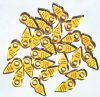 25 19mm Topaz Talhakimt Amulet Beads